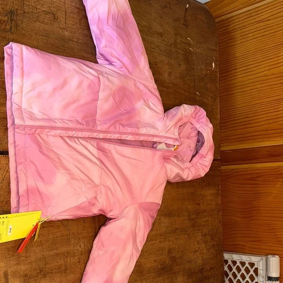 All in Motion Hooded Warm Winter Coat Girls Size Small 6/7 Active Wear Outdoors - Picture 5 of 16